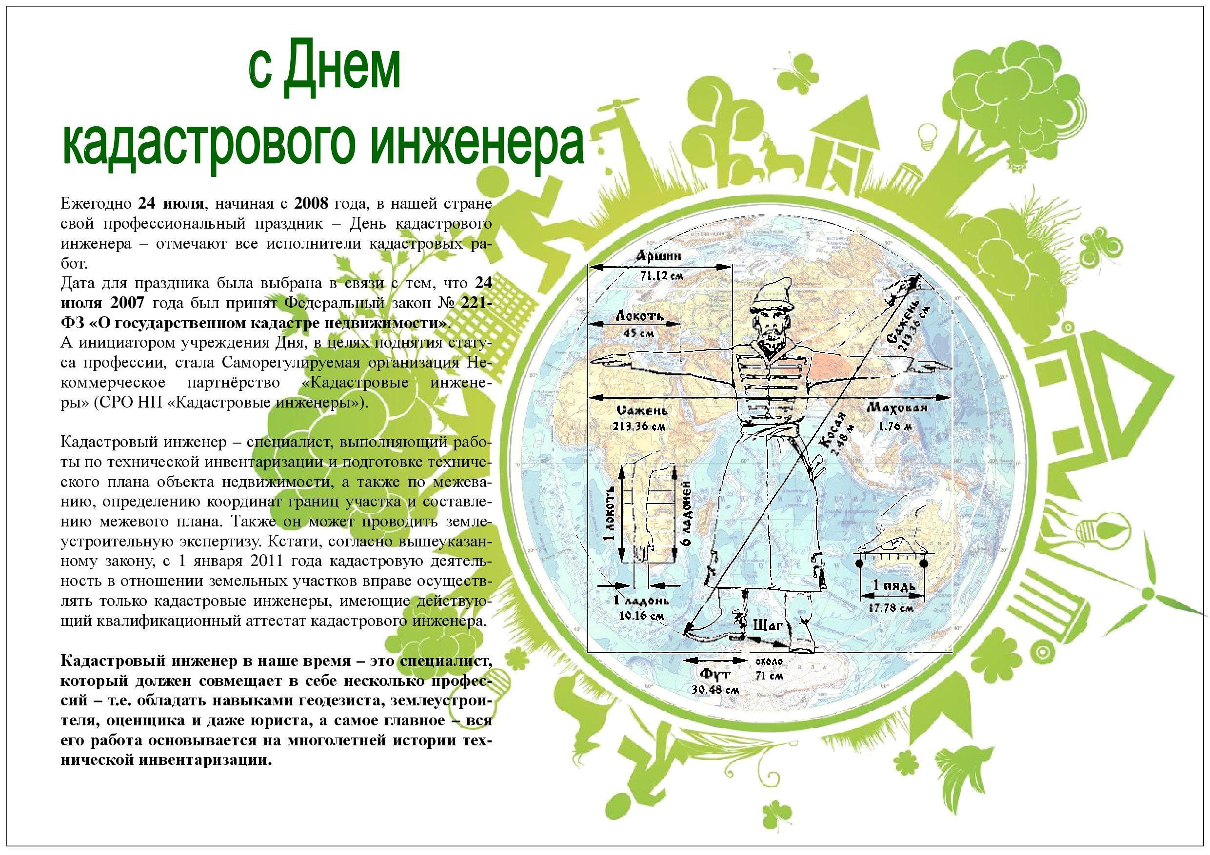 С днём кадастрового инженера С днём кадастрового инженера