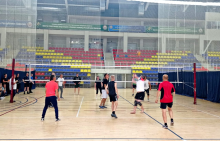 В Хакасии состоялся товарищеский матч по волейболу для кадастровых инженеров 